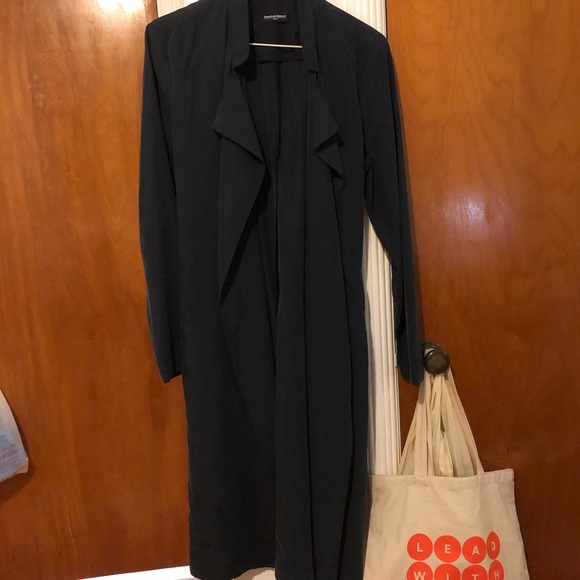 ❌SOLD❌ American Apparel Navy Blue Duster - Picture 2 of 2